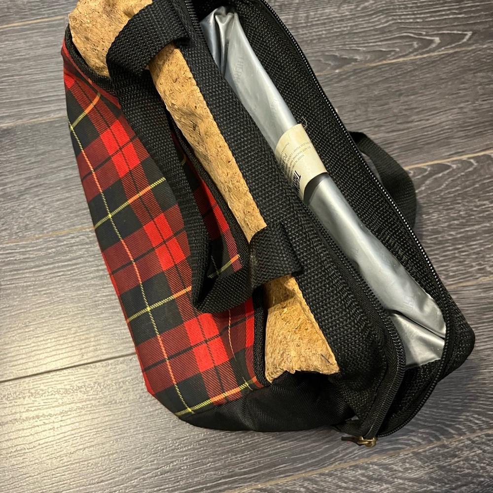 Thermos Red and Black Lunch Box
